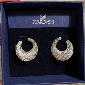 Swarovski Stone Earrings - GREAT condition